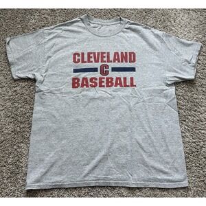Cleveland Indians T-shirt XL Baseball‎ MLB  Short Sleeve Ohio